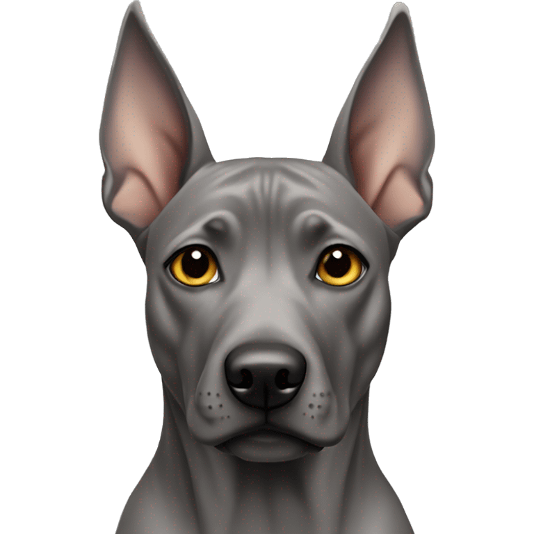 Dog gray Thai Ridgeback emoji