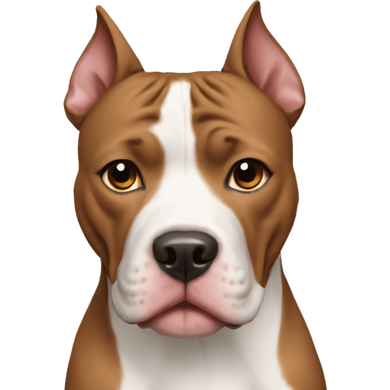 Pitbull american terrier  emoji