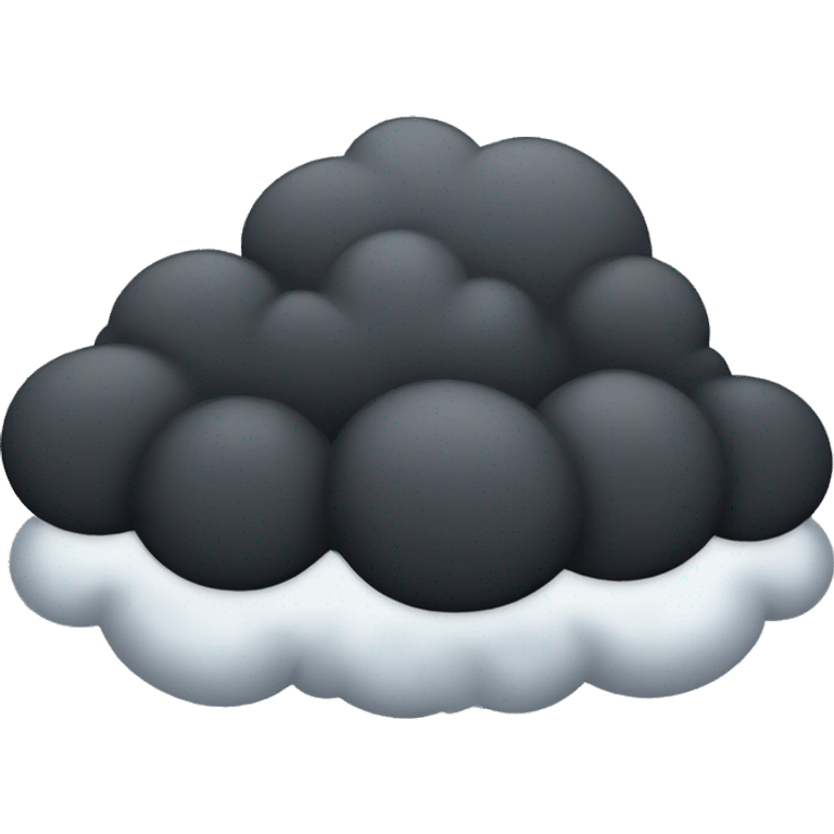 Dark cloud emoji emoji