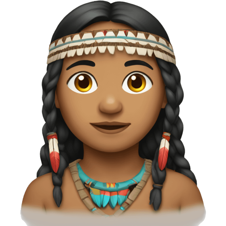 Native American child emoji