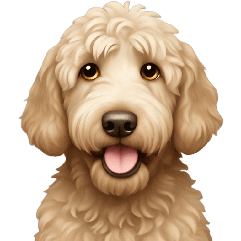 Labradoodle  emoji