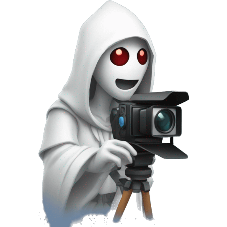 Vengeful Spirit holding a video camera emoji