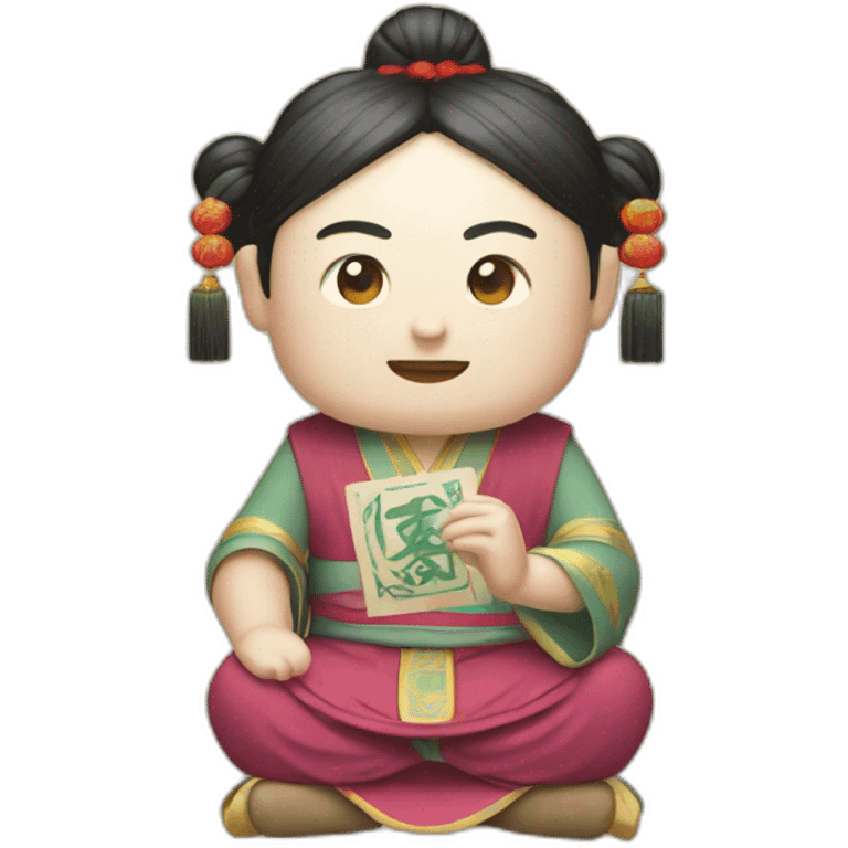 Chinese fortune telling symbol emoji