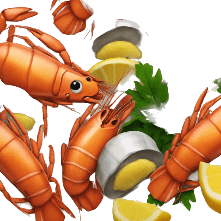 Seafood boil emoji