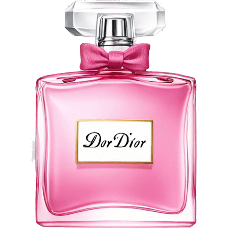 pink dior perfume  emoji