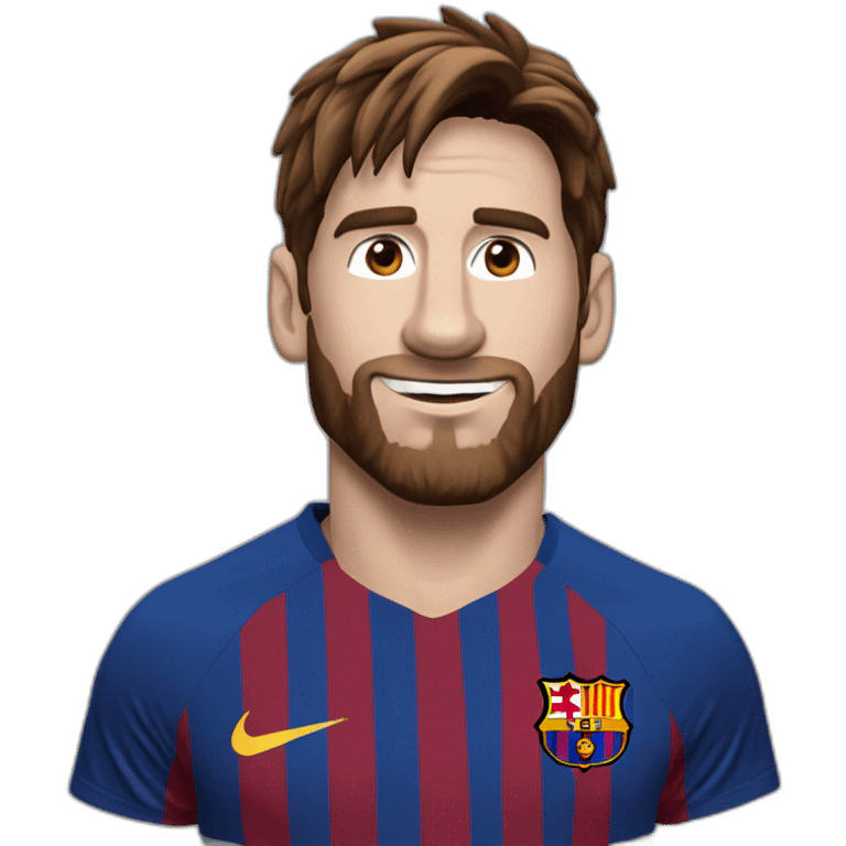 Lionnel Messi géniale emoji