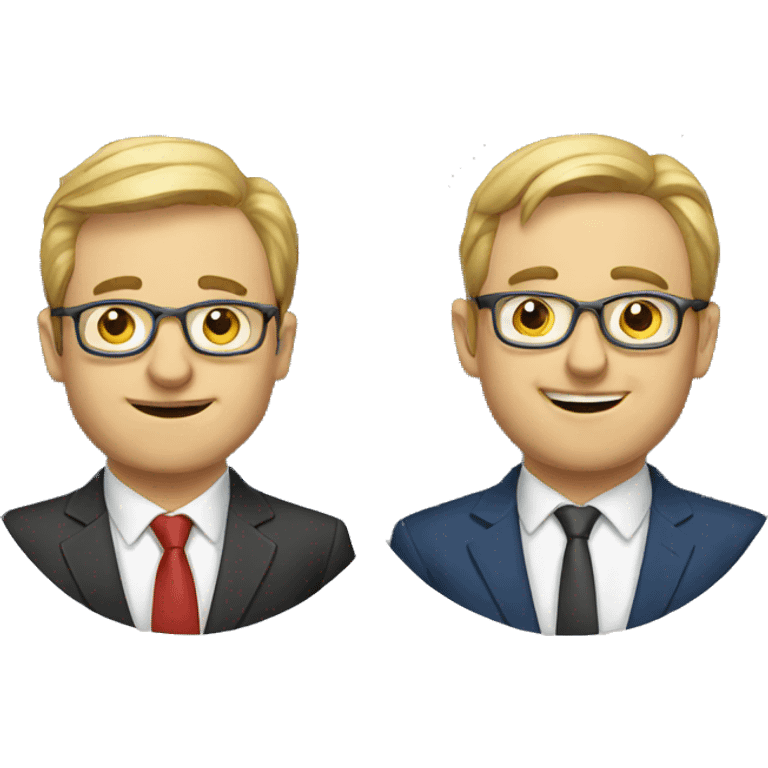 two european investors emoji