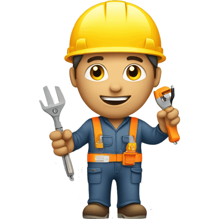 electrician with screwdriver emoji