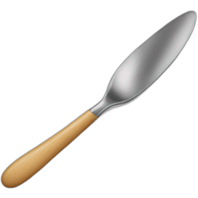 Spoon and knife emoji