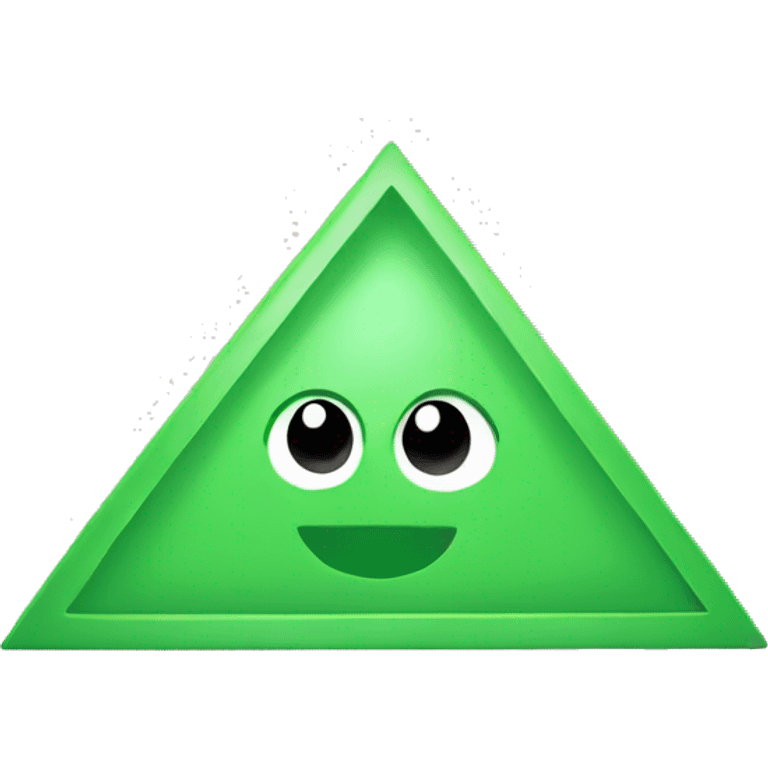 green triangle emoji