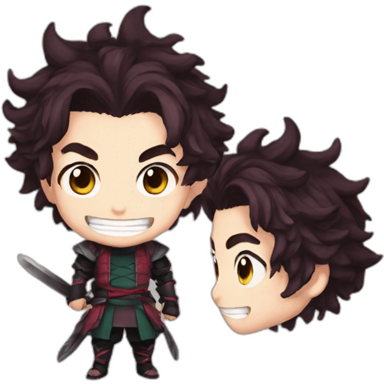 Tanjiro demon slayer emoji