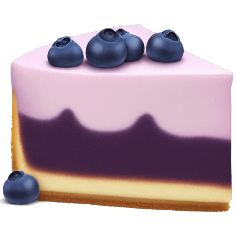 Blueberry Cheesecake  emoji