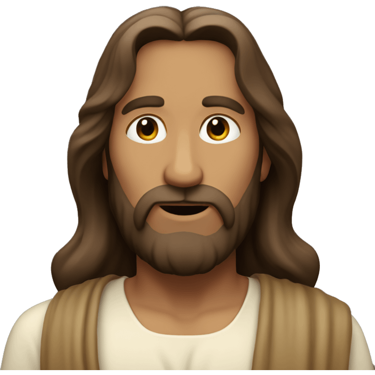 Jesus loves you emoji