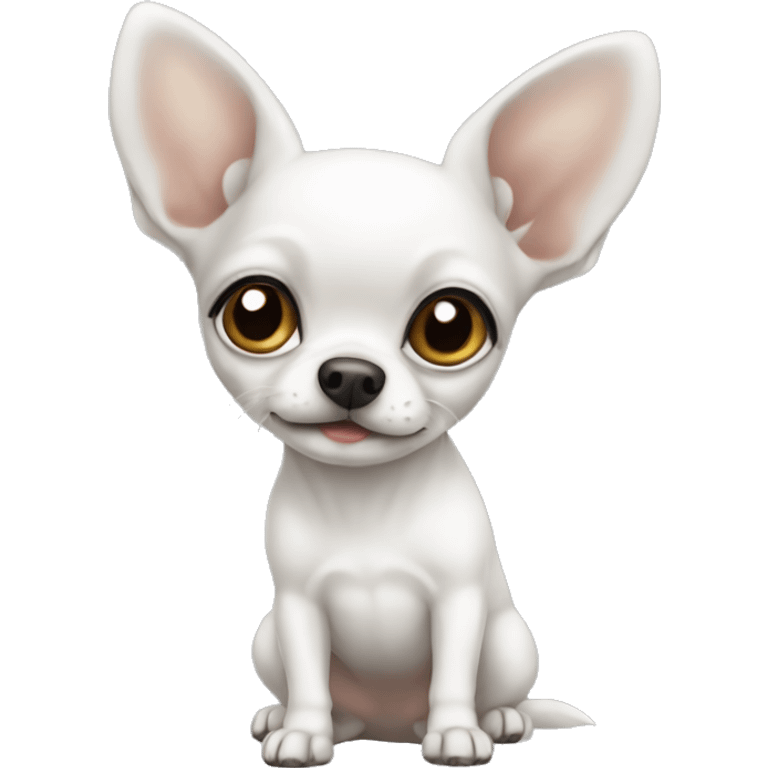 White chiwawa emoji