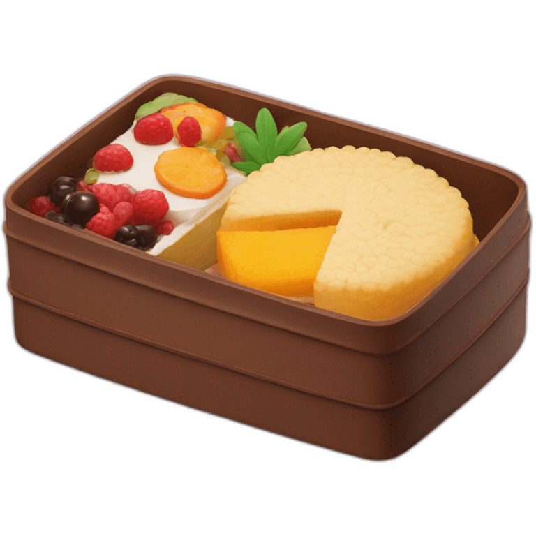 Bento cake  emoji