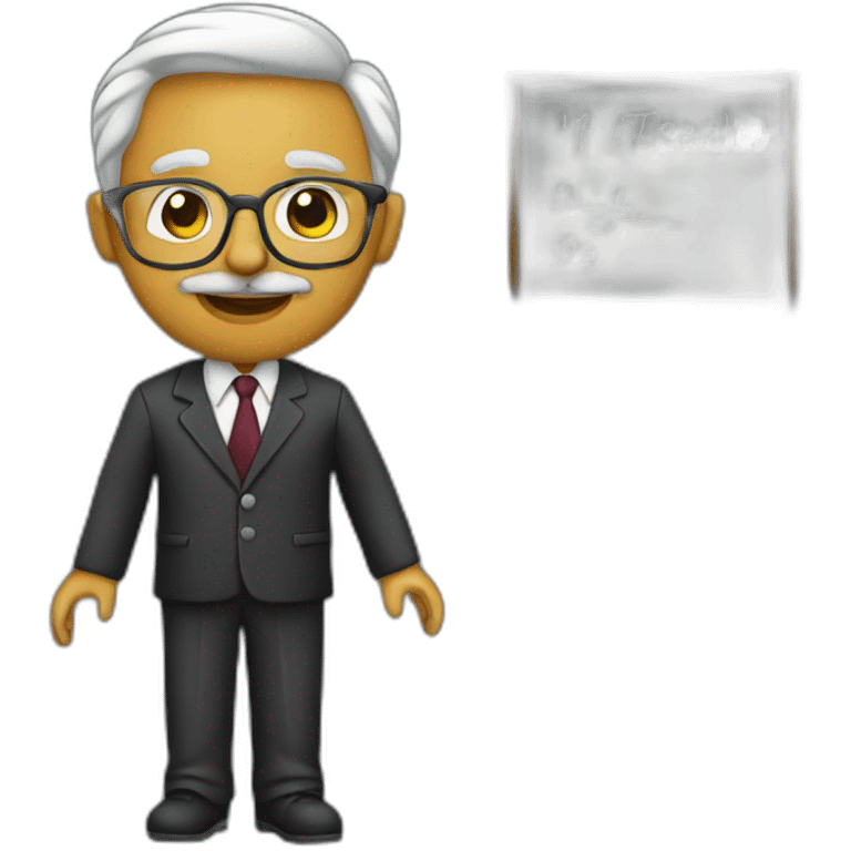 professor-teacher-blackboard emoji