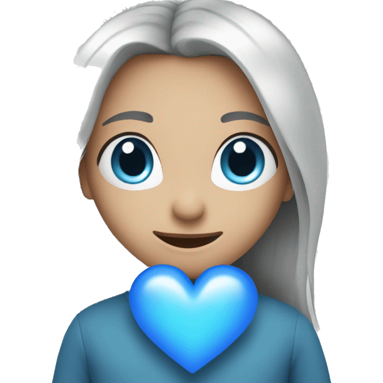 blue heart  emoji