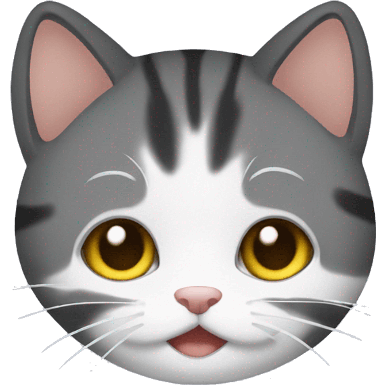 小猫吃鱼 emoji