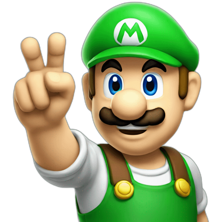 mario pointing at you emoji