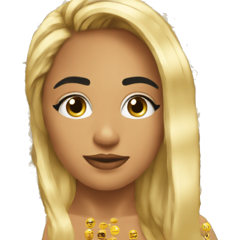 Karol g con microfono emoji