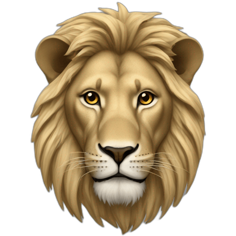 Lion du sénégal emoji