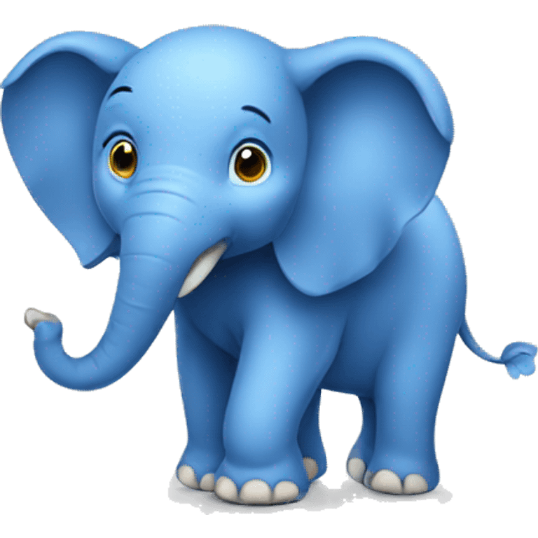 blue elephant emoji