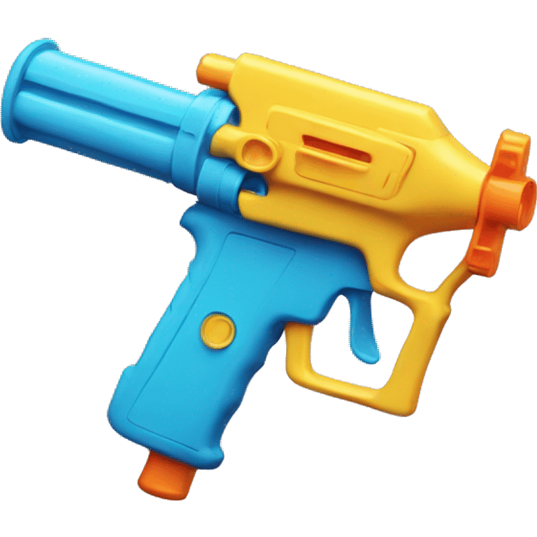 water gun emoji