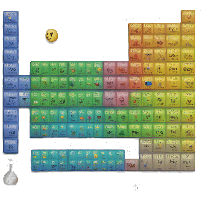 periodic table emoji