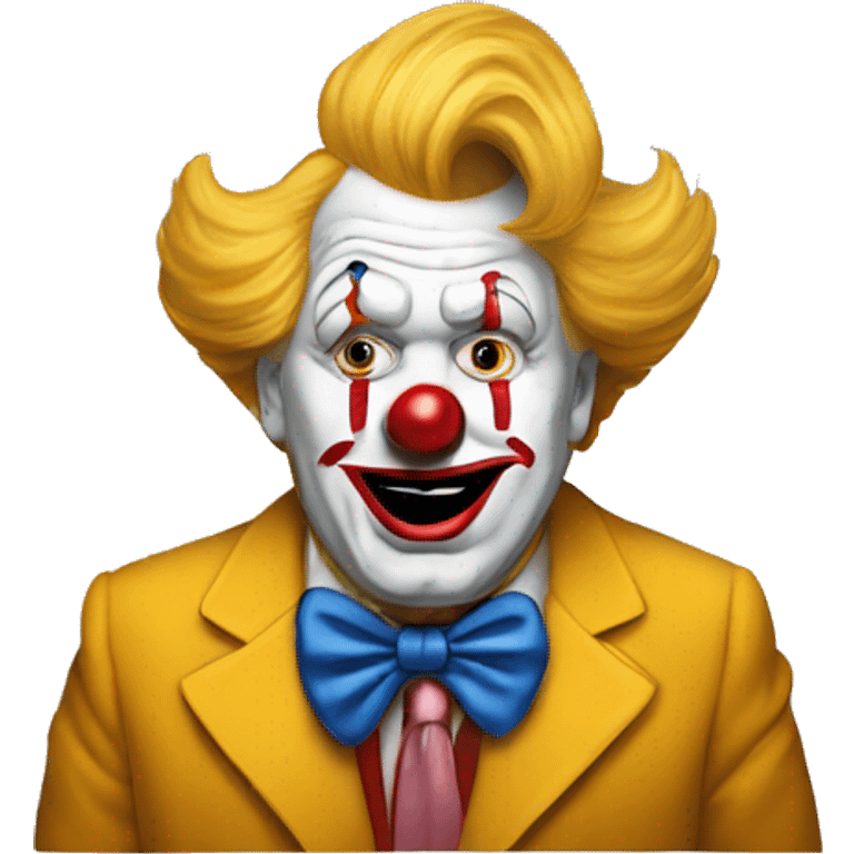 Trump as a clown  emoji