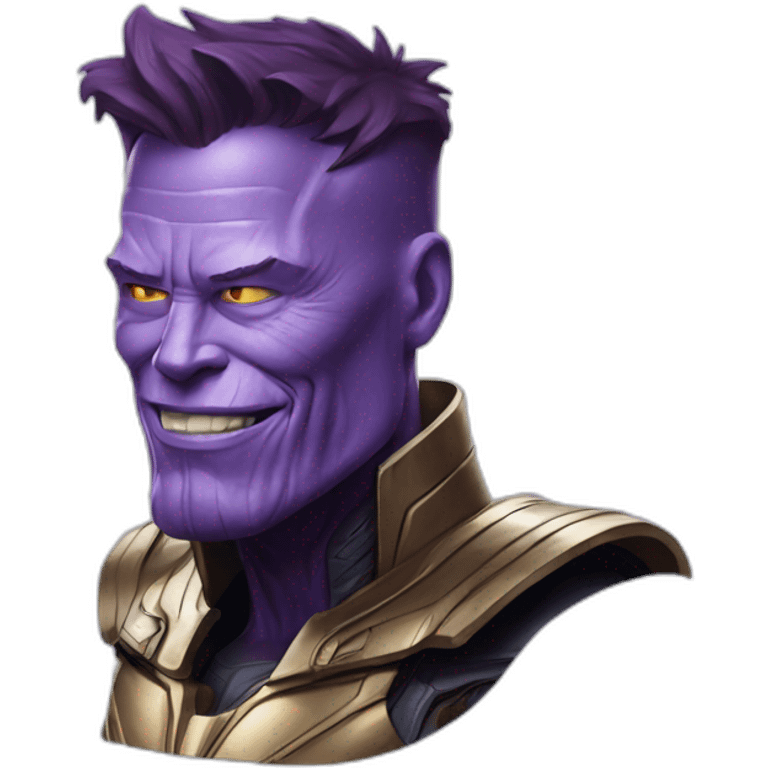 Elon musk as thanos emoji