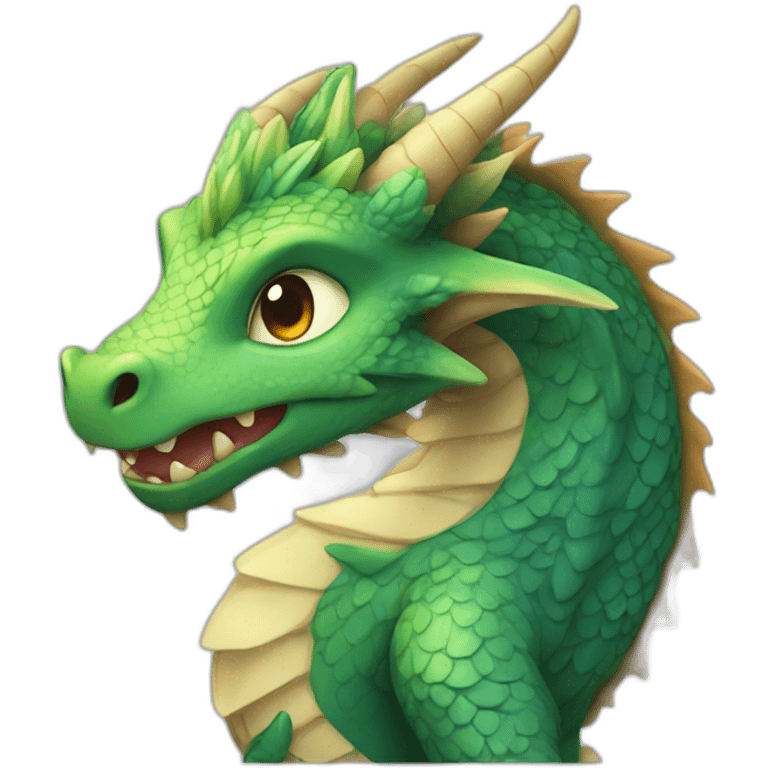 dragon cute Bohemia emoji