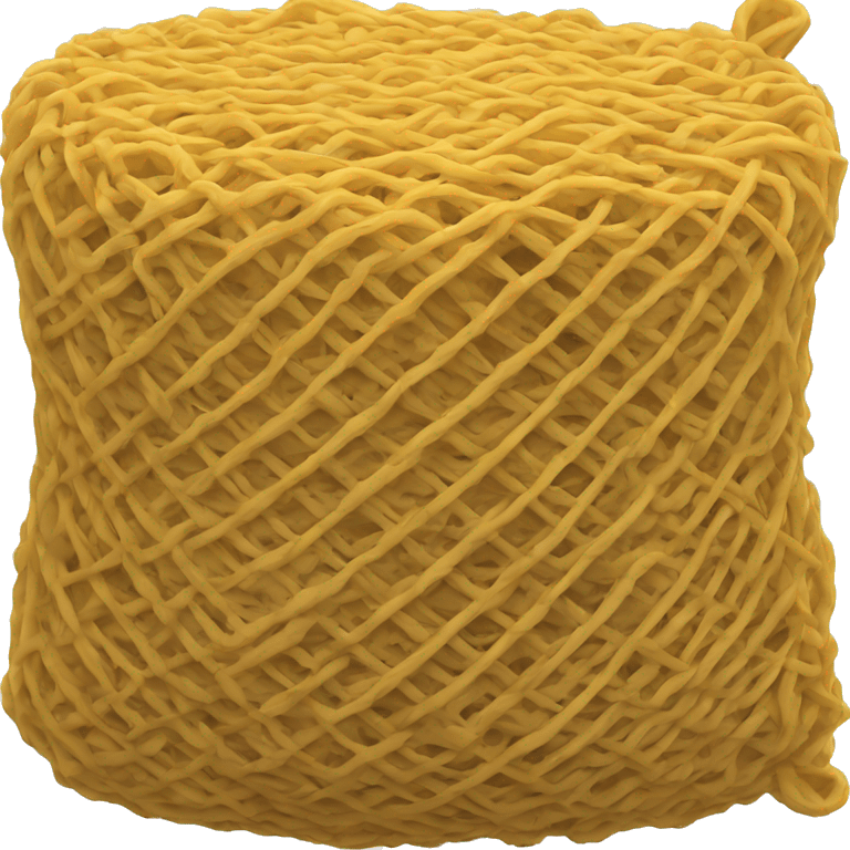 mesh sponge with string emoji