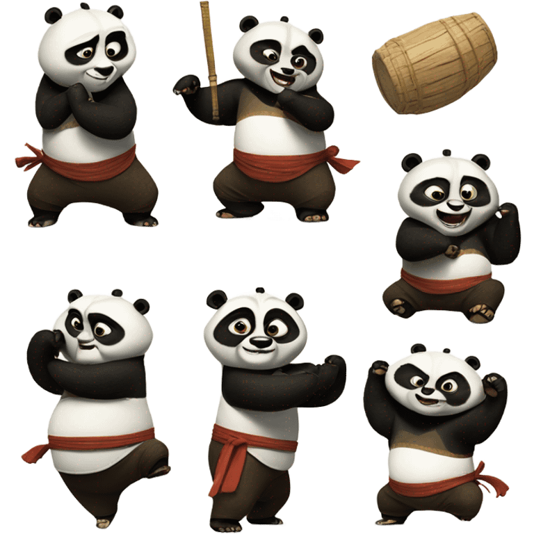 po kung fu panda emoji