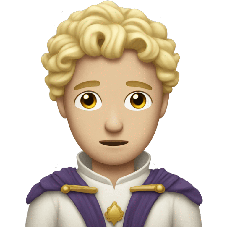 sad white Prince  emoji