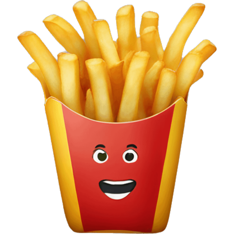 Pack of belgium fries emoji