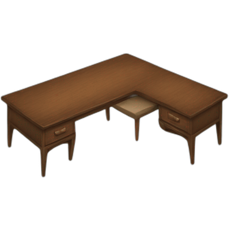 furniture top view emoji