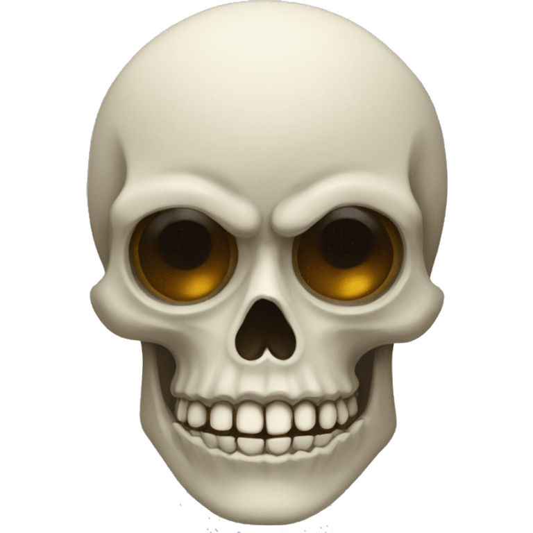 Calavera guiño ojo emoji