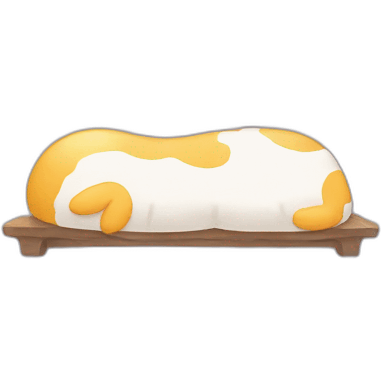 Gudetama sleeping emoji