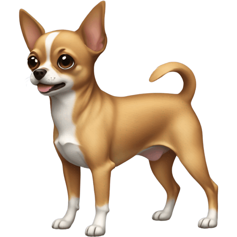 Chihuahua PET brown  emoji