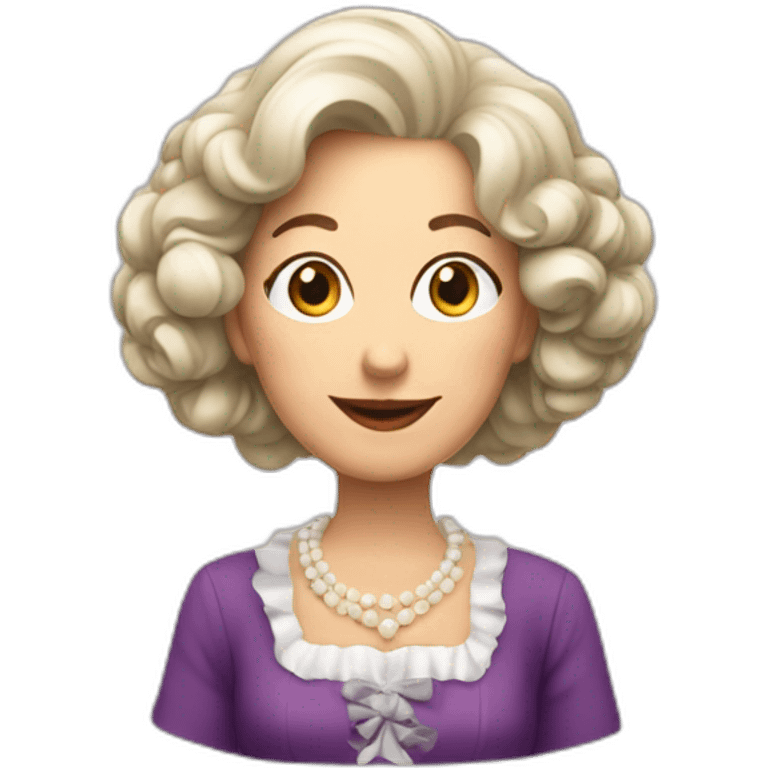 dame de cantine emoji