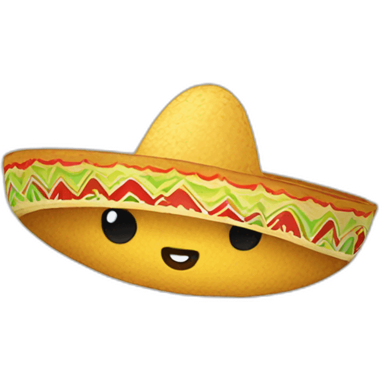 taco sombrero emoji