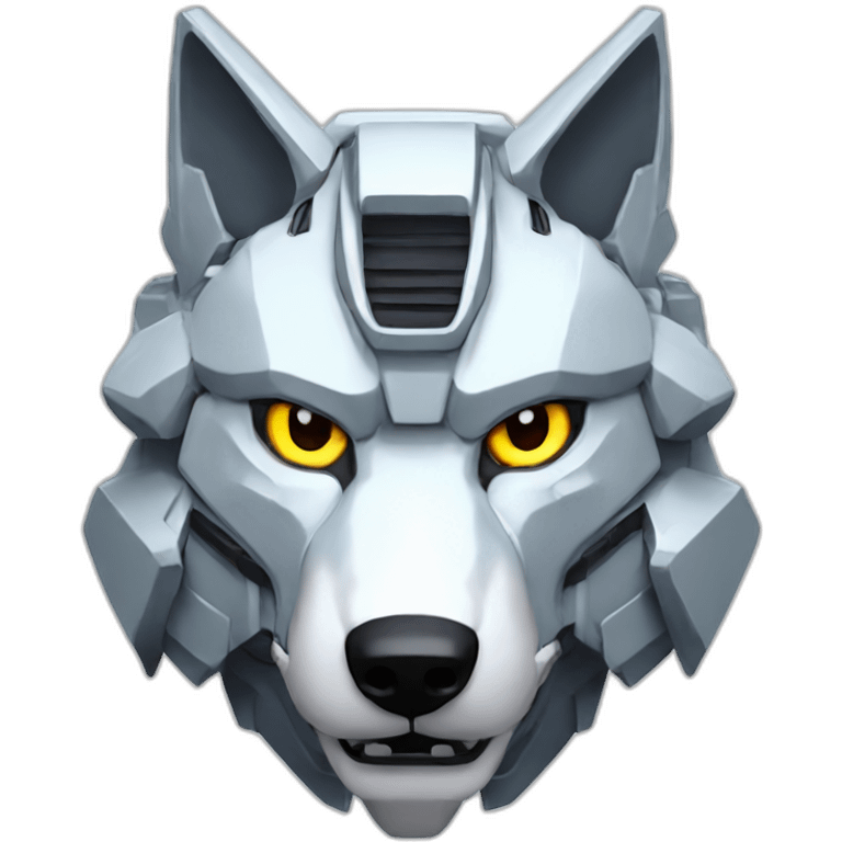 gundam wolf head emoji