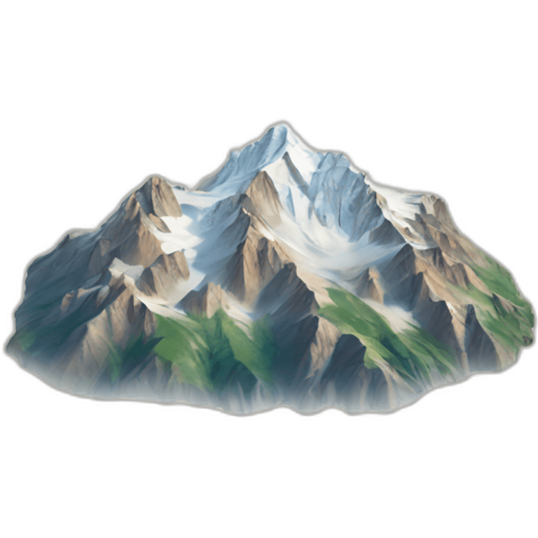 Mont blanc emoji