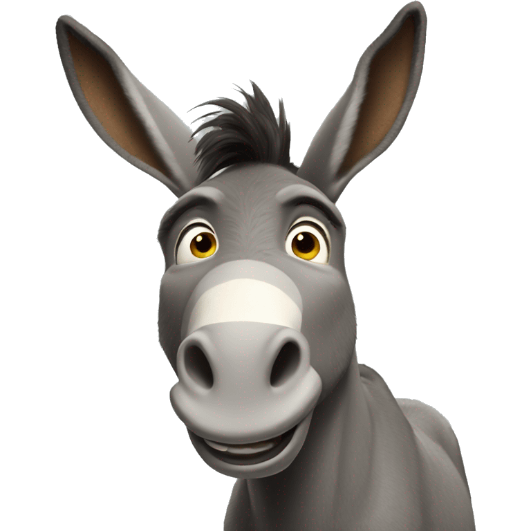 Donkey from Shrek  emoji