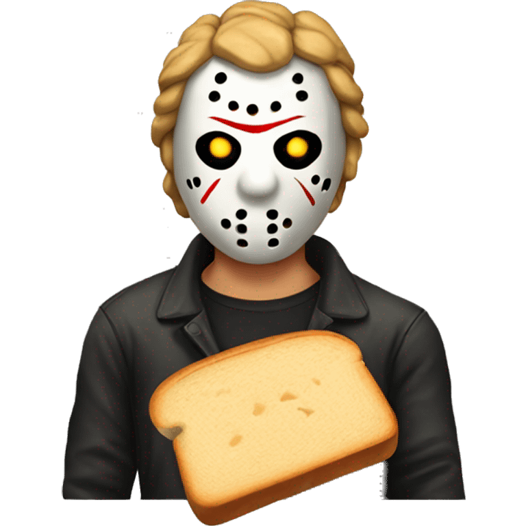 Jason vorhees as bread emoji