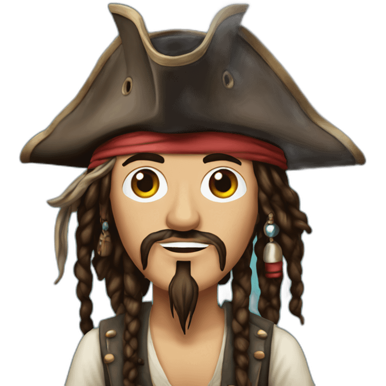 Jack sparrow sur le titanic emoji