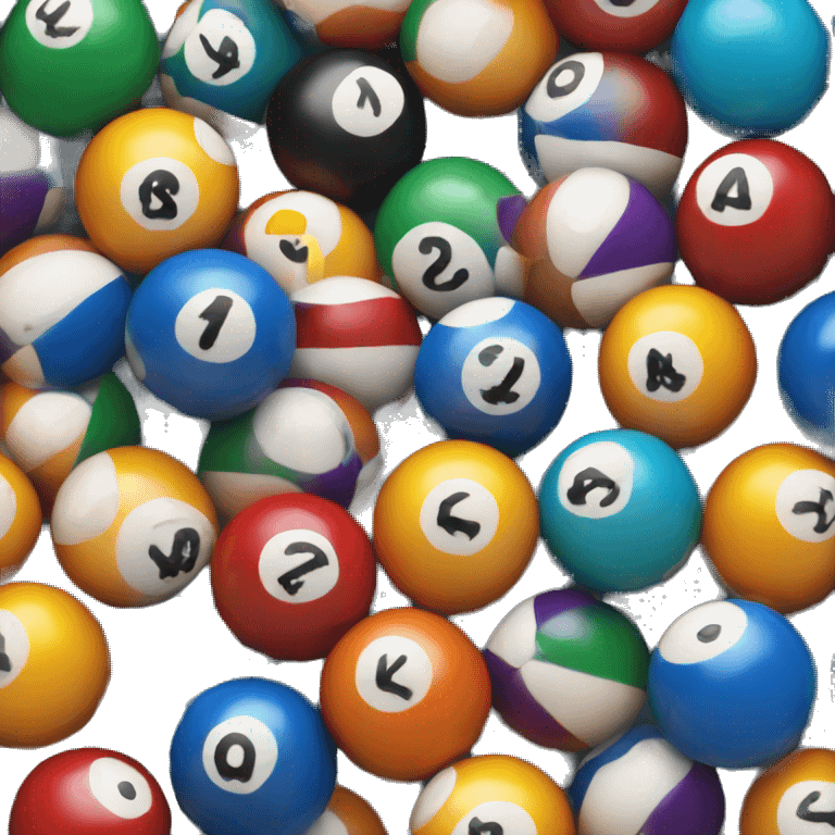 pool ball 7 emoji