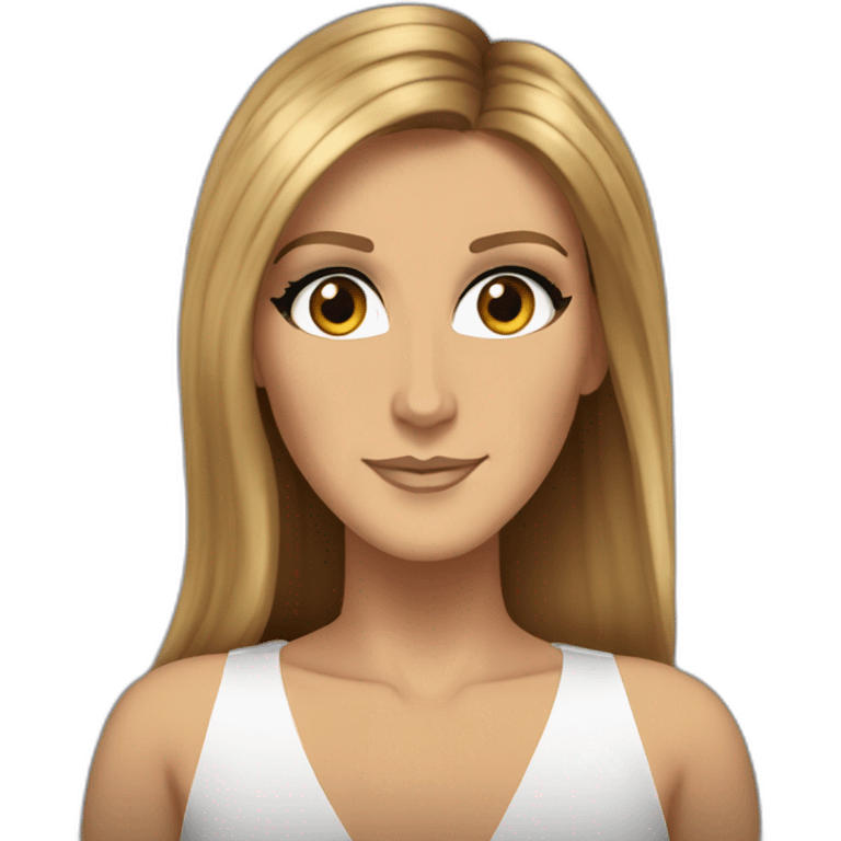 Céline Dion Say hello emoji