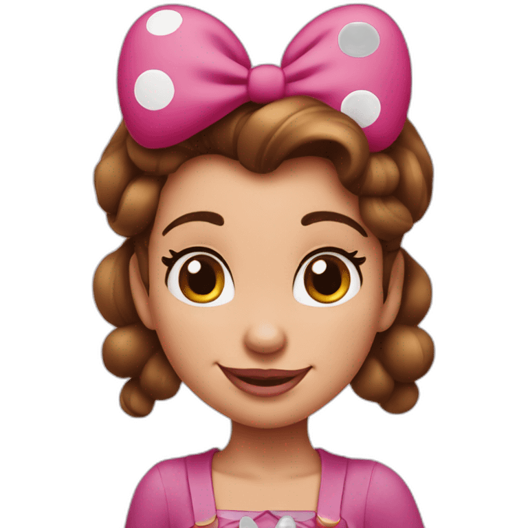 Disney minnie mouse emoji