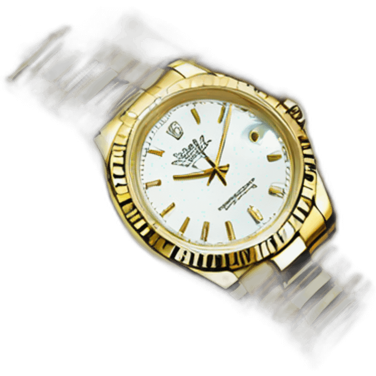 gold rolex emoji